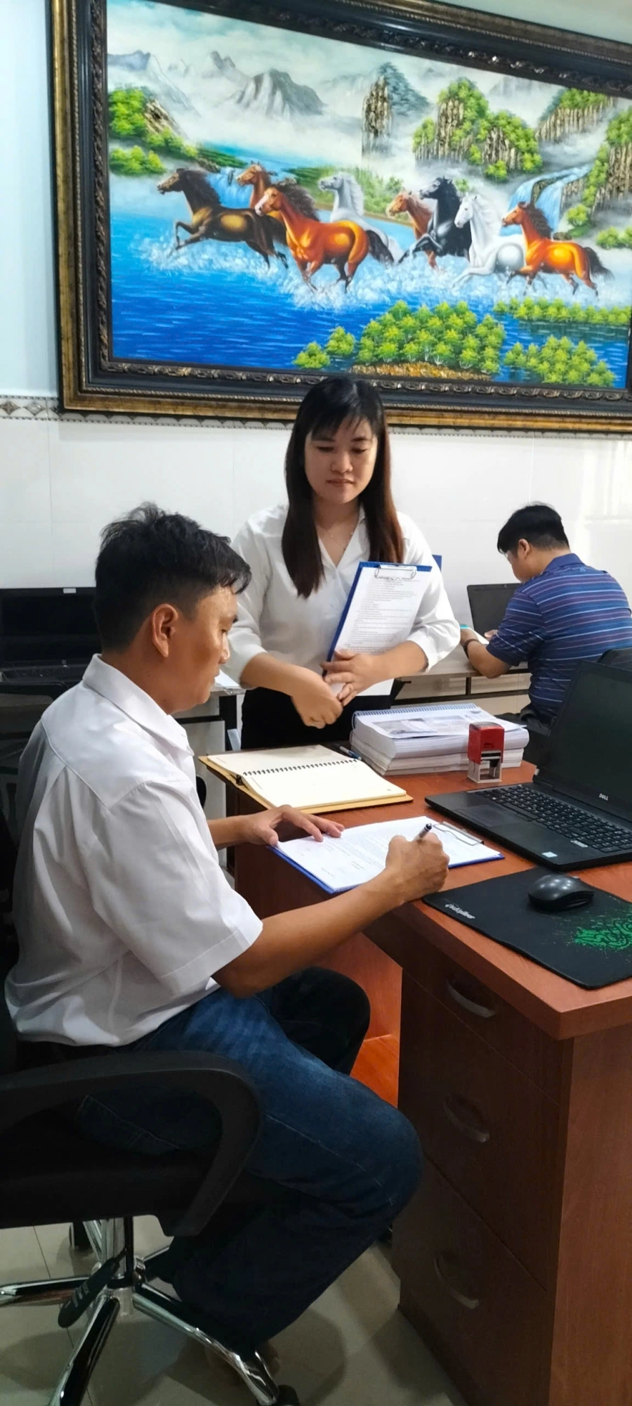 Cong trình được đảm bảo theo tiến độ thi công đề ra