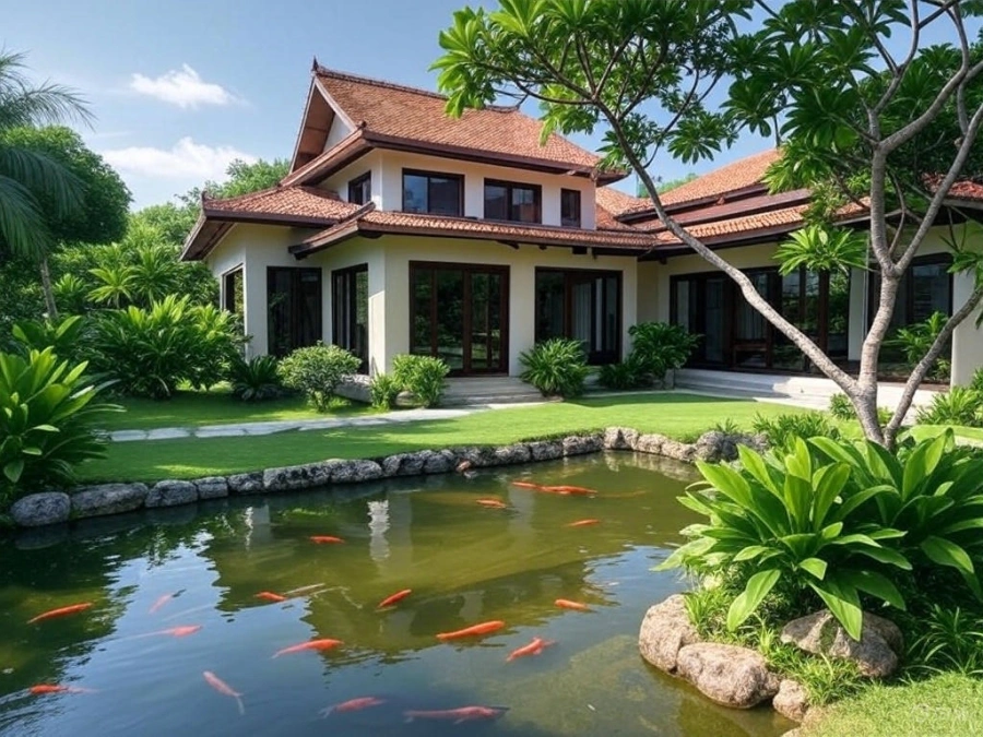 Lên ý tưởng và phong cách thiết kế cho nhà vườn tỉ mỉ nhất