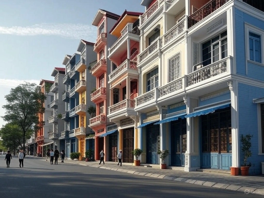 ưu điểm của nhà phố liền lề