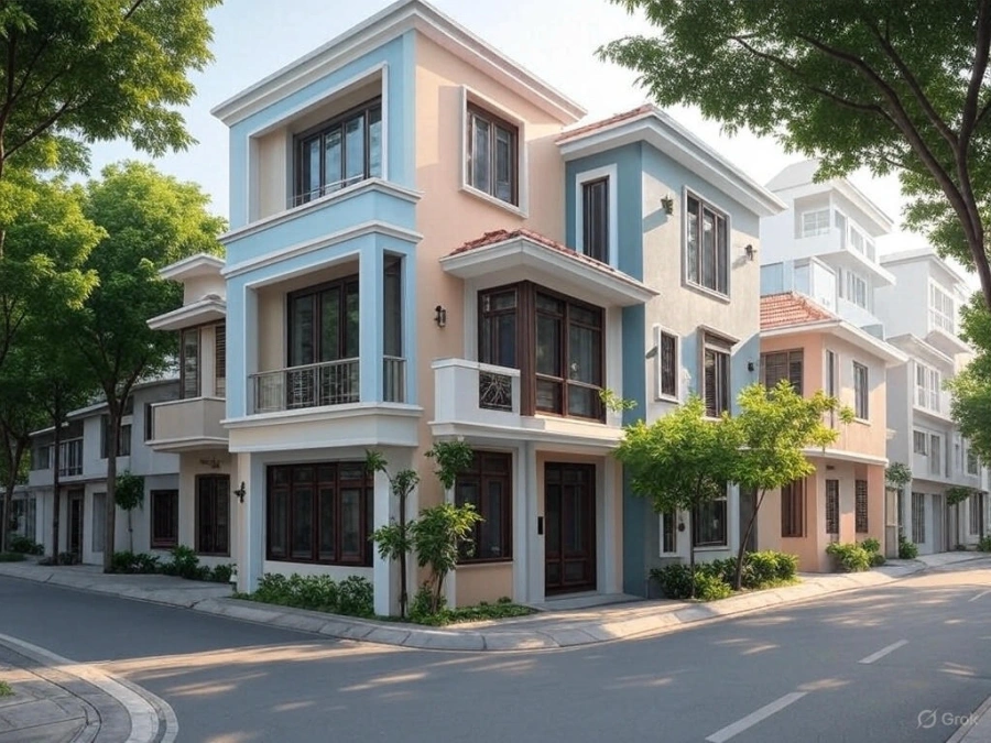 cấu tạo của nhà phố liền kề