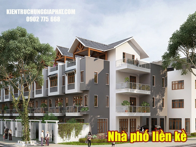 nhược điểm của nhà phố liền kề