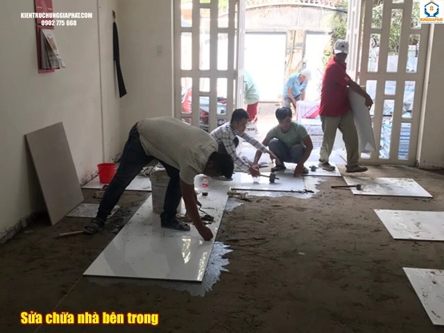 sửa chữa nhỏ bên trong không xin phép