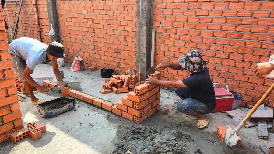 Đội ngũ thi công sửa chữa nhà ở tại Thủ Đức
