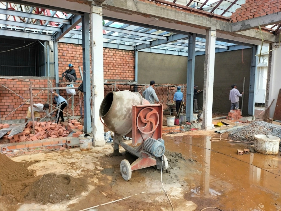 Các hạng mục cải tạo và sửa chữa nhà Quận 2